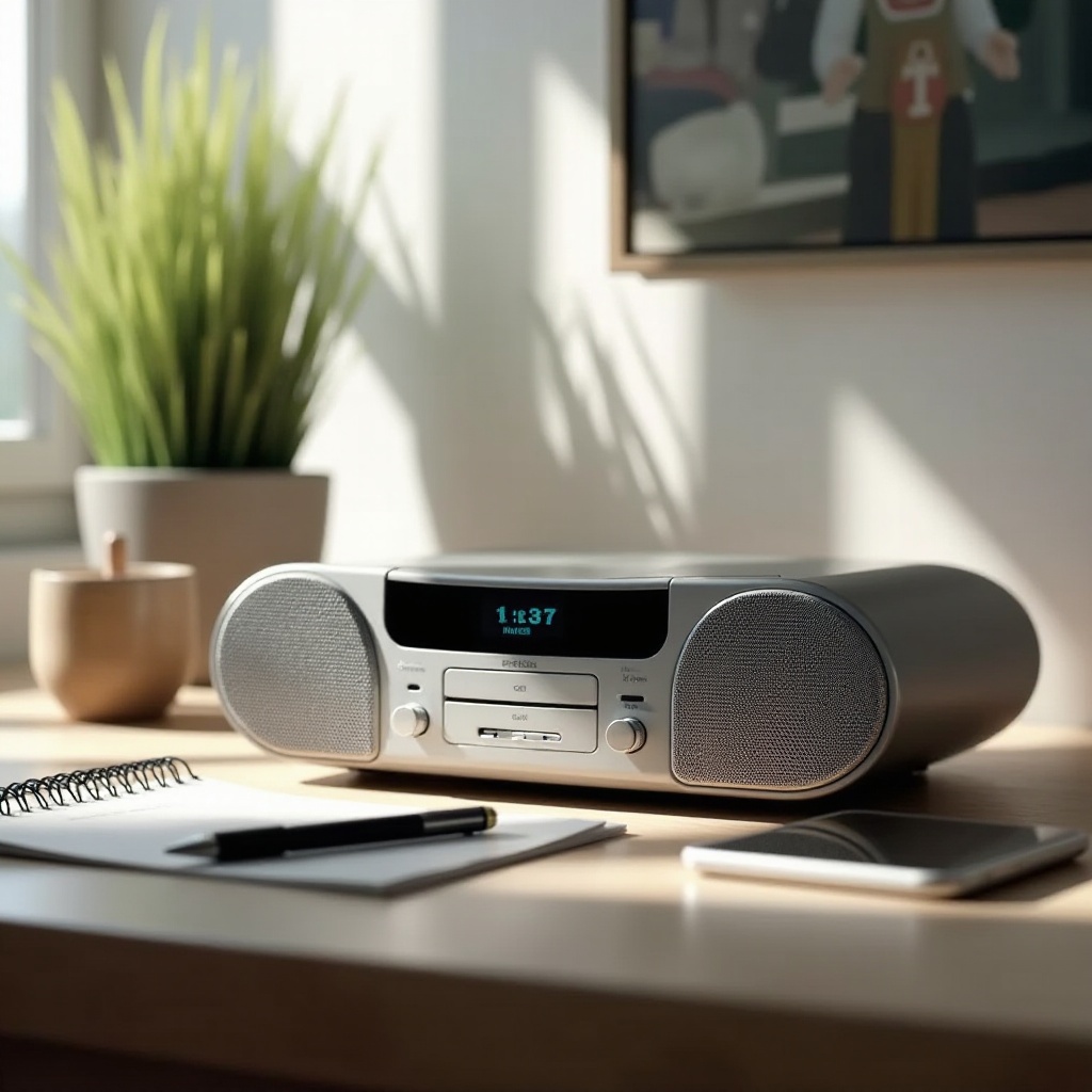 mejor reproductor de CD portátil con altavoces