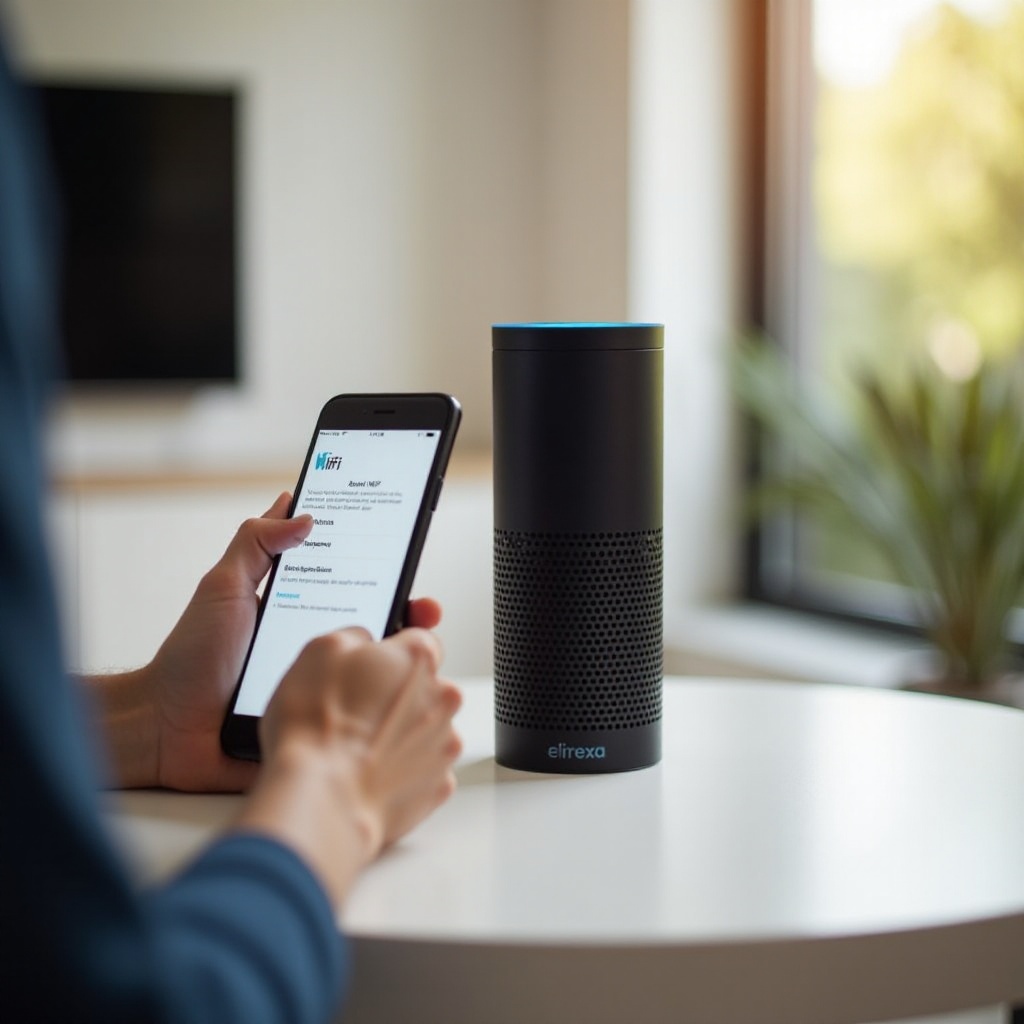 cómo añadir wifi a Alexa
