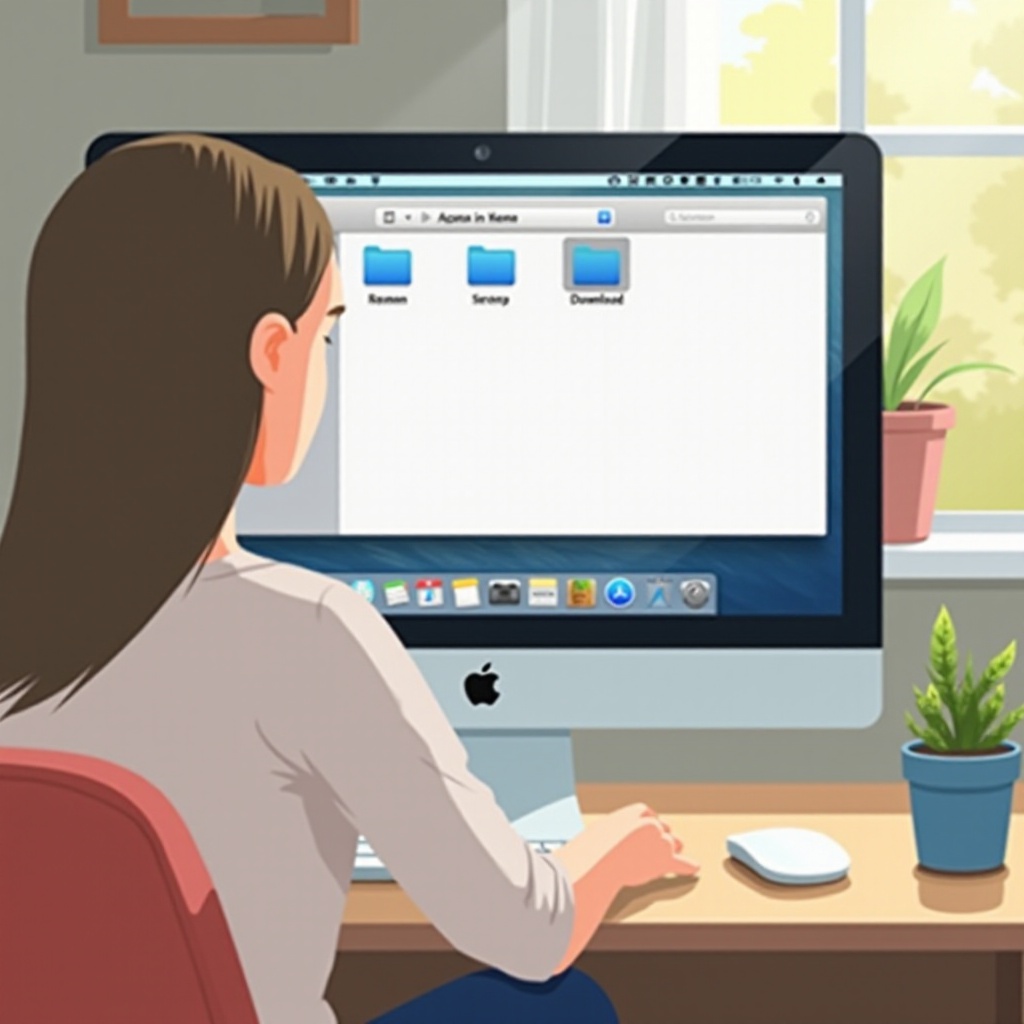 Cómo arreglar la desaparición de la carpeta de descargas en el Dock de tu Mac