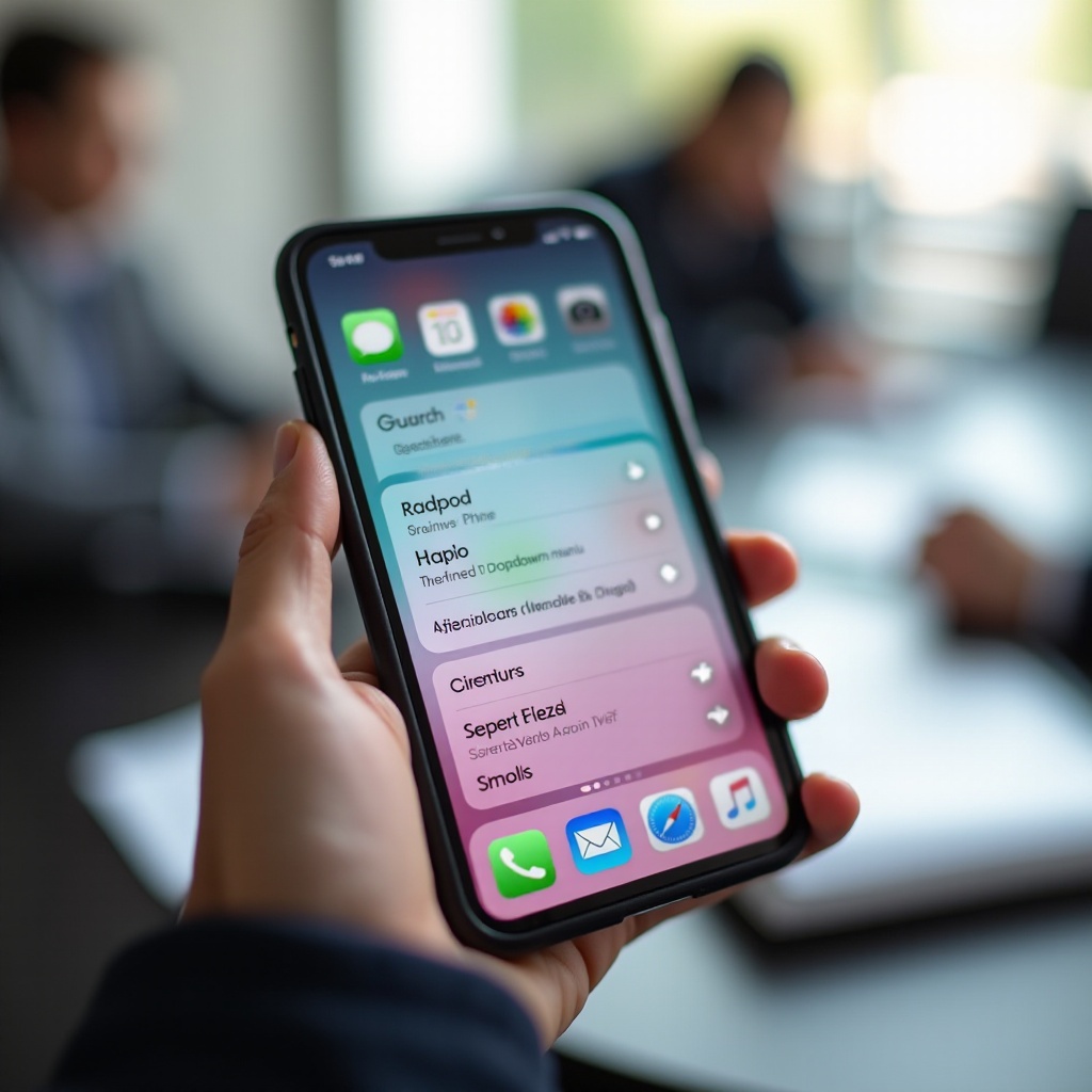 Cómo editar el menú desplegable en iPhone: una guía detallada.