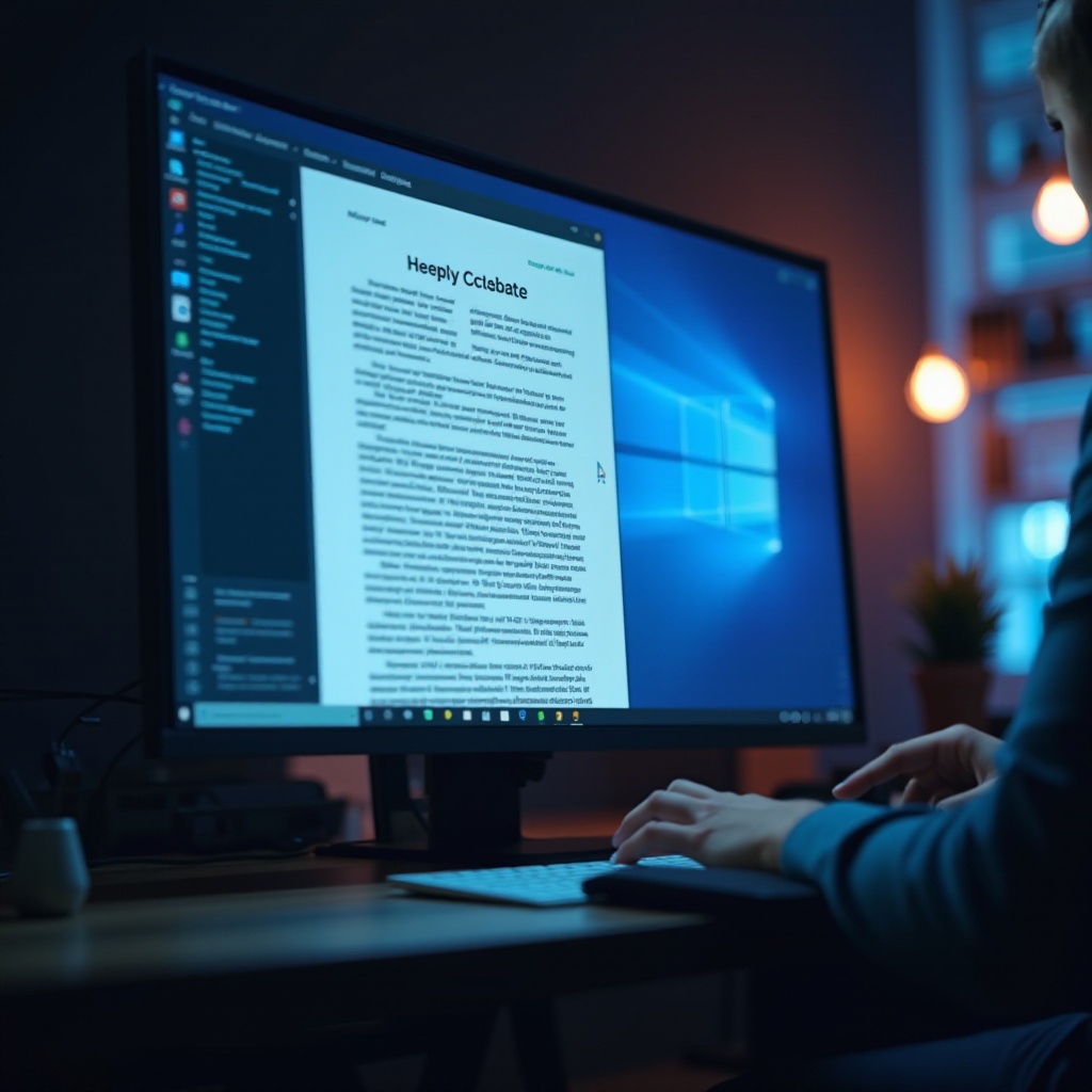 cómo hacer una captura de pantalla de la página completa de un PDF en Windows 11