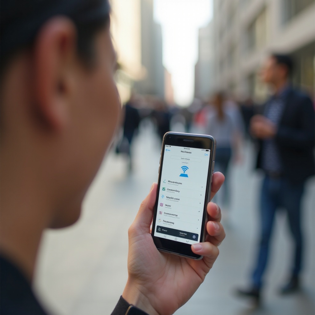 cómo usar los puntos de acceso Wi-Fi de Comcast en un teléfono inteligente